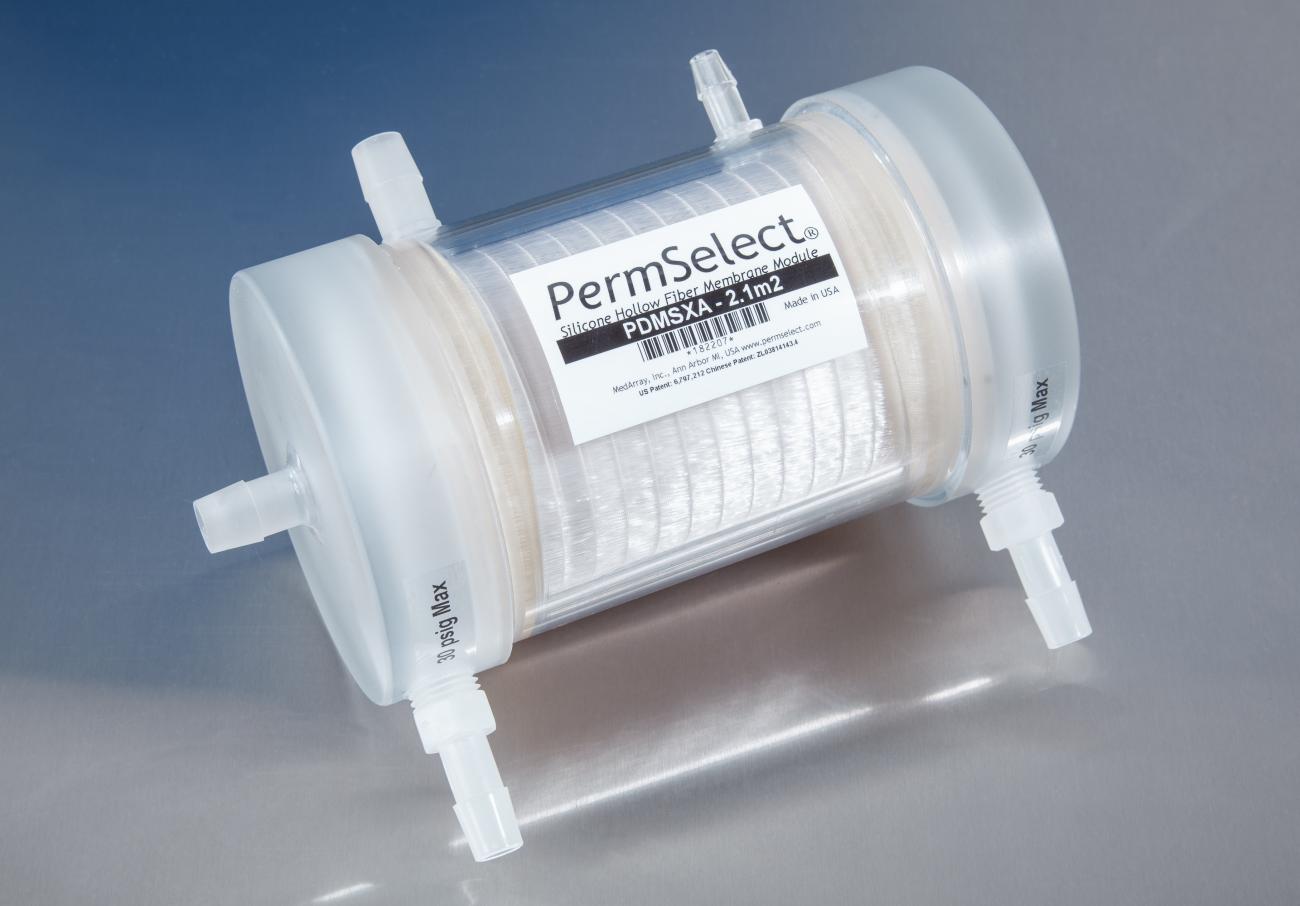 Aeration in Cell Culture Bioreactors with BubbleFree Sparging